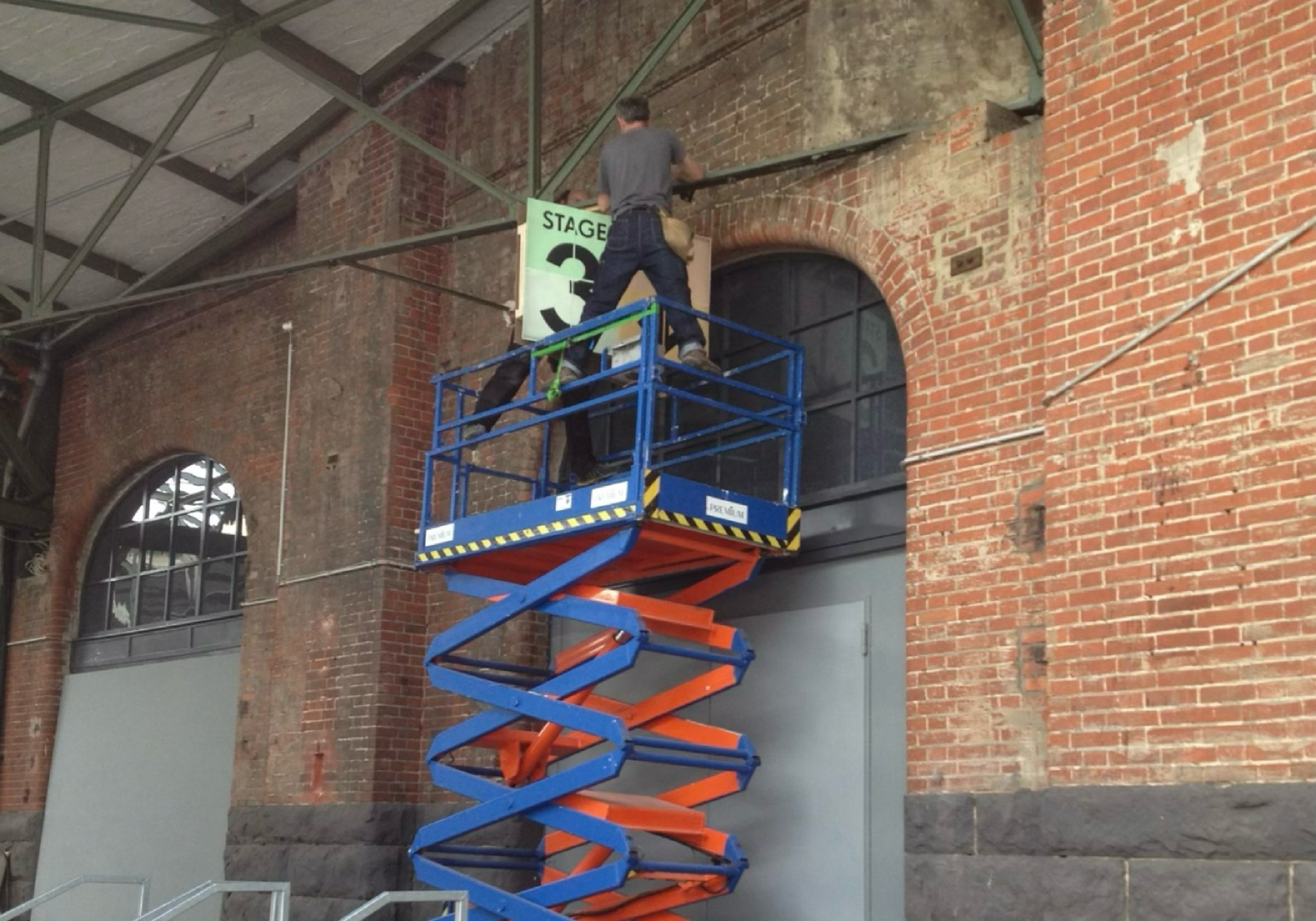 Conference signage overview